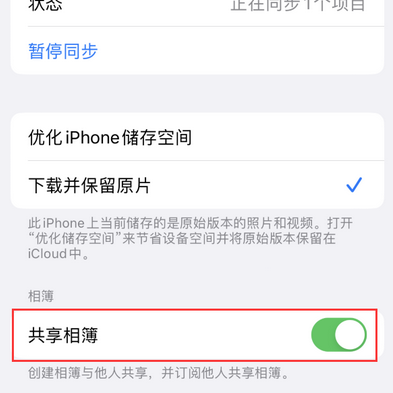 信州苹果手机维修分享在iPhone上找不到共享相簿怎么办